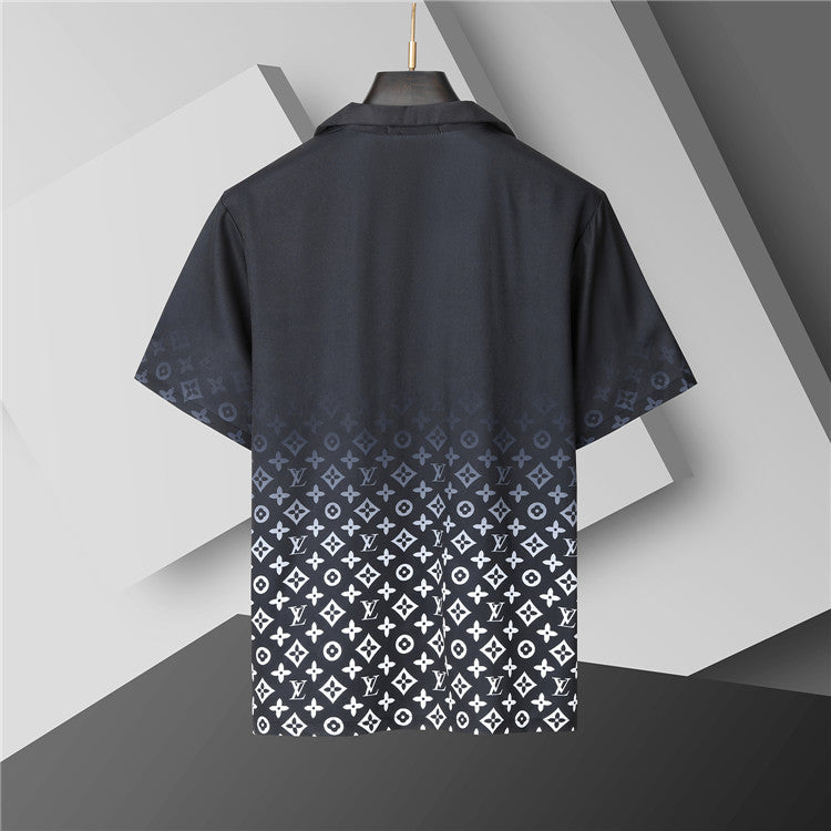 Louis Vuitton - Chemise manches courtes logo LV Noir