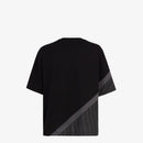 Fendi - T-shirt avec bande Grise