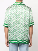 Casablanca Ping Pong monogram-print shirt