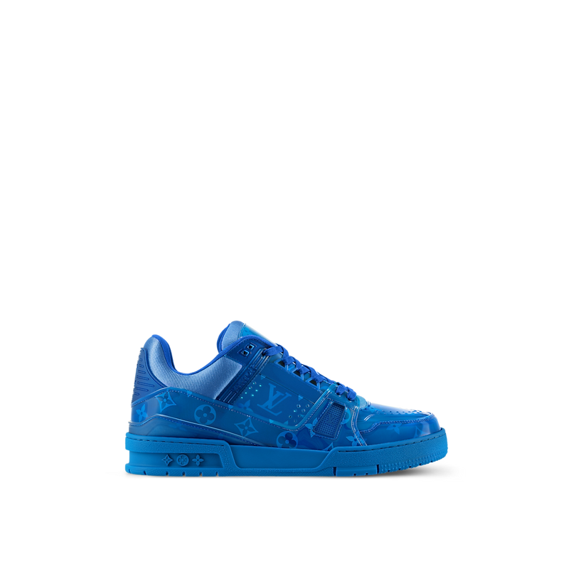 Sneaker LV Trainer Bleu Ocean