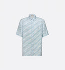 Dior - Chemise Dior Oblique blanc et bleu ciel
