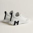 Hermès - Sneakers Bouncing Blanc/Noir