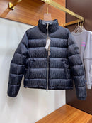 Dior - Doudoune avec logo monogramme Dior Bleu Marine