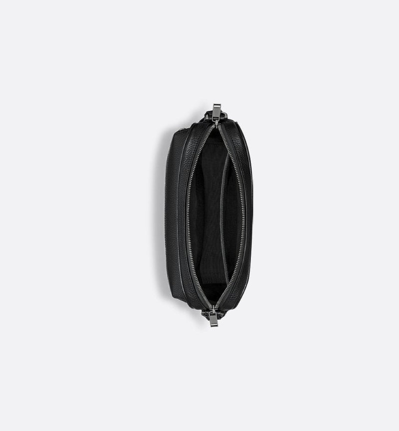 Sac Messenger zippé Rider 2.0 Noir et Beige