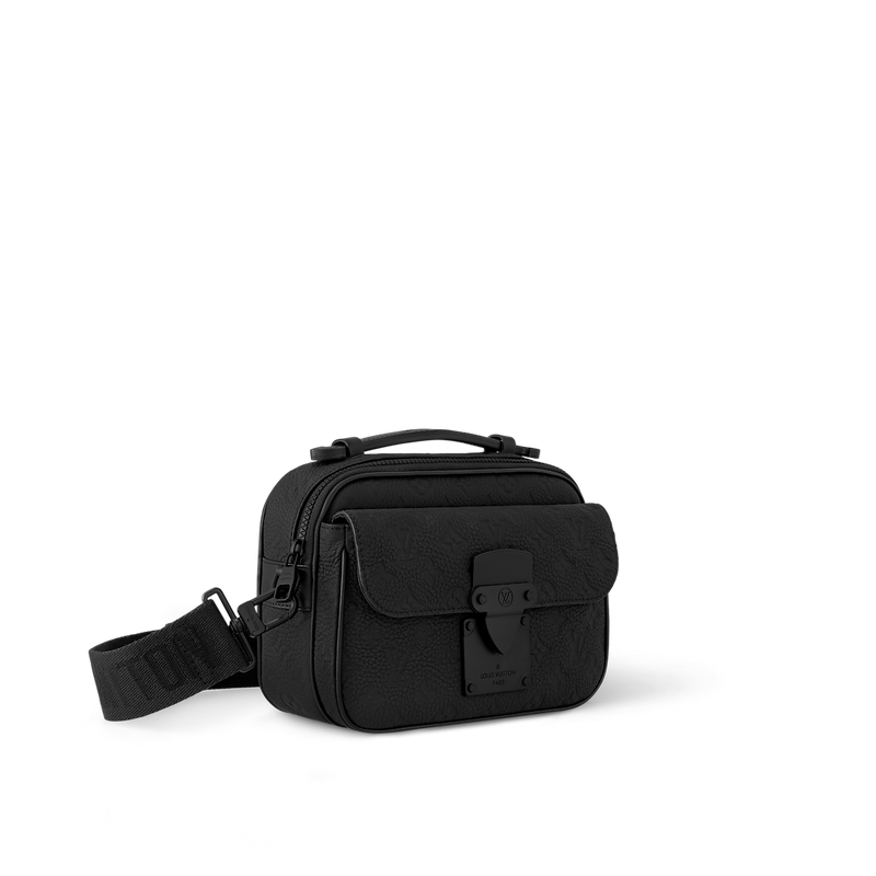 Sac messenger S Lock Noir