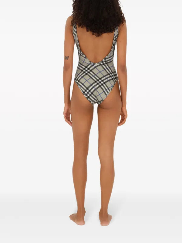 Burberry - Maillot de bain à motif Vintage Check