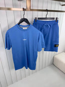 Stone Island - Ensemble T-SHIRT + SHORT Bleu II