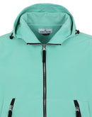 Stone Island - Blouson zippé Badge Stone Island Vert Menthe