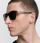 Dior - Lunettes De Soleil DiorTag SU rectangulaires Noir