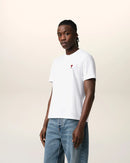 Ami - T-shirt Patch Ami De Cœur en coton Blanc