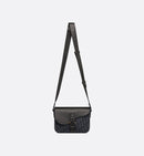 Sac Messenger à rabat Saddle Small Noir