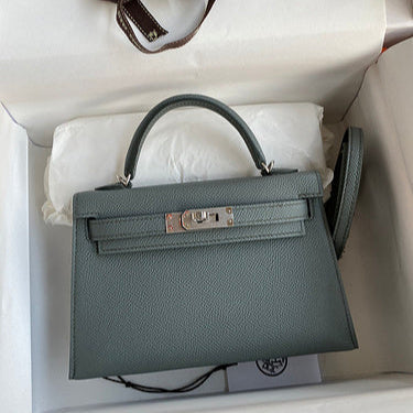 Hermes - Birkin 19 cm Vert émeraude Foncé