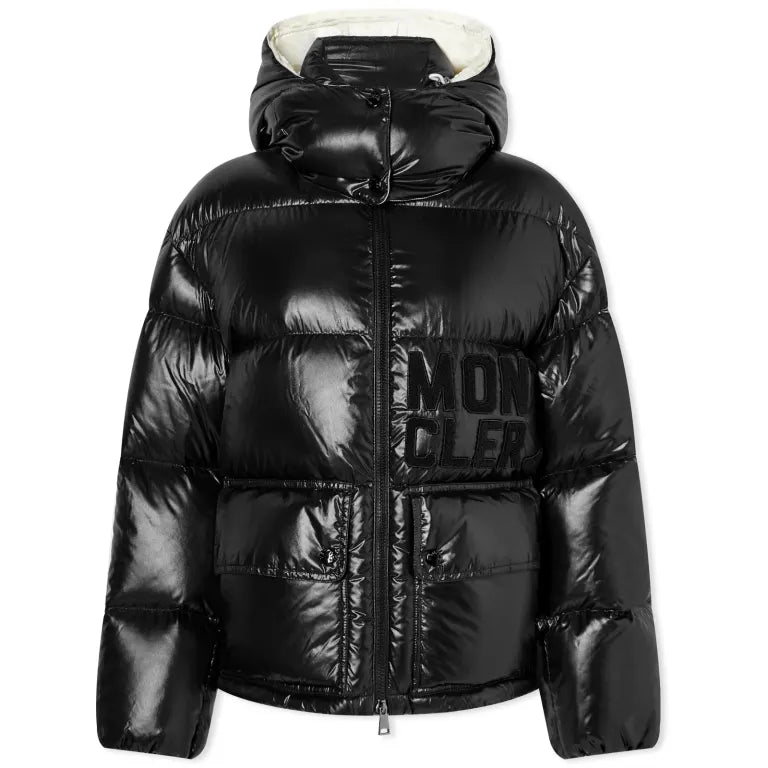 MONCLER Abbaye Doudoune matelassée Noir