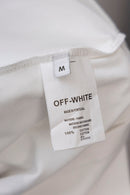 OFF-WHITE - T-shirt avec logo OW Blanc et Rose