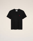 Ami - T-shirt Patch Ami De Cœur en coton Noir