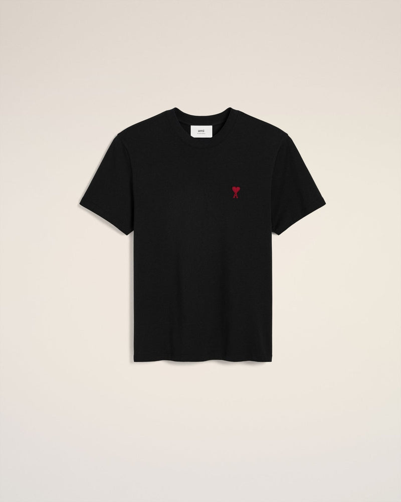 Ami - T-shirt Patch Ami De Cœur en coton Noir