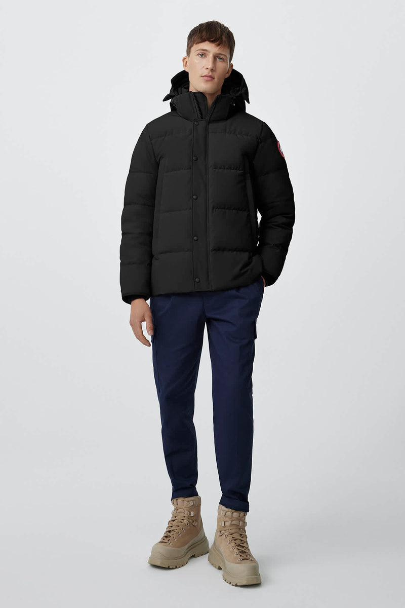 Canada Goose - Parka Noir Wyndham Classic Label