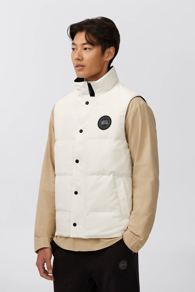 Canada Goose - Gilet Garson Blanc Black Label