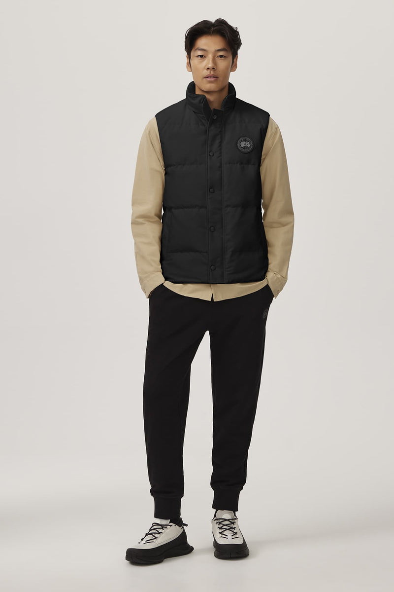 Canada Goose - Gilet Garson Noir Black Label
