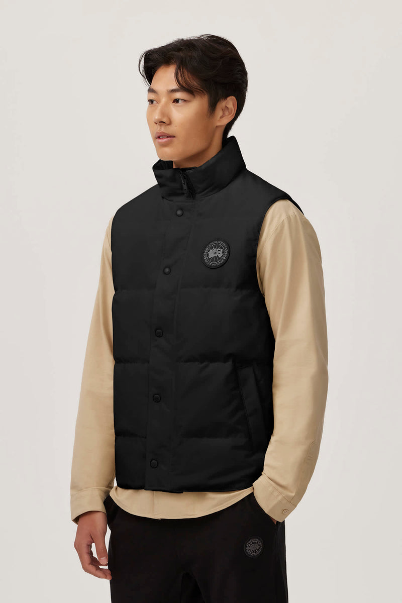 Canada Goose - Gilet Garson Noir Black Label