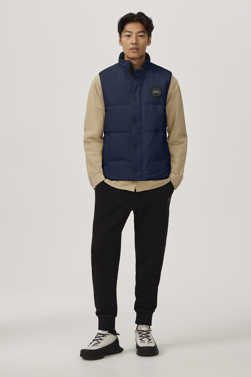 Canada Goose - Gilet Garson Bleu Marine Black Label