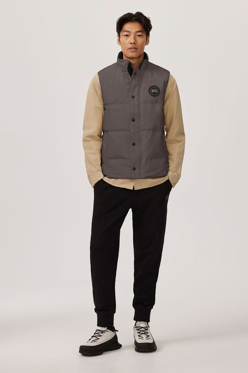 Canada Goose - Gilet Garson Gris Black Label