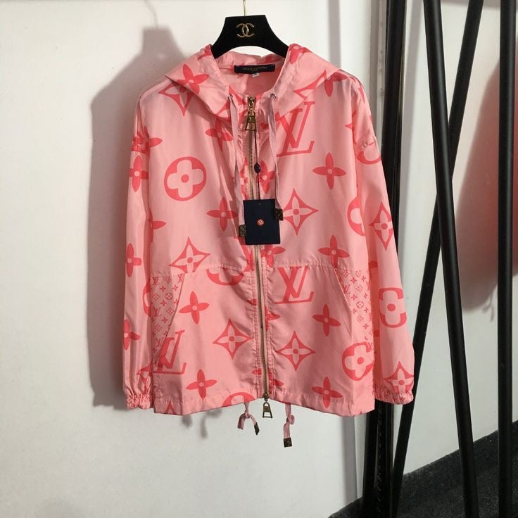 Louis Vuitton - Coupe-vent monogramme Rose