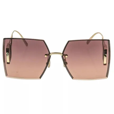Dior - Lunettes De Soleil Oversize Rose