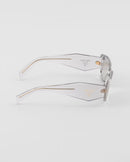 Prada - Lunettes De Soleil Prada Symbole Verres Gris Clair