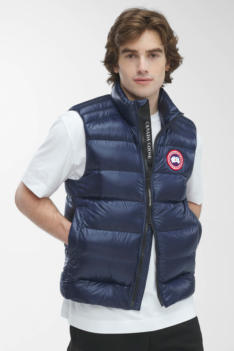 Canada Goose - Gilet Crofton Bleu Nuit