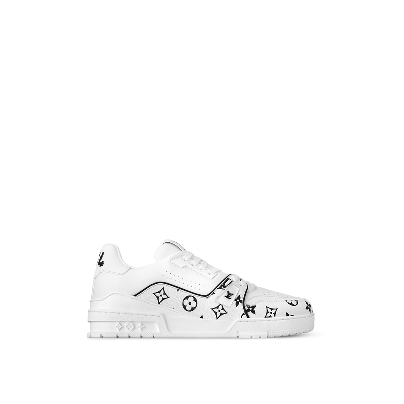 Sneaker LV Trainer Blanc Noir