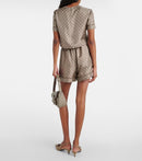 Gucci - Short GG imprimé en soie