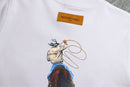 Louis Vuitton - T-shirt manches courtes Cow-Boy Blanc