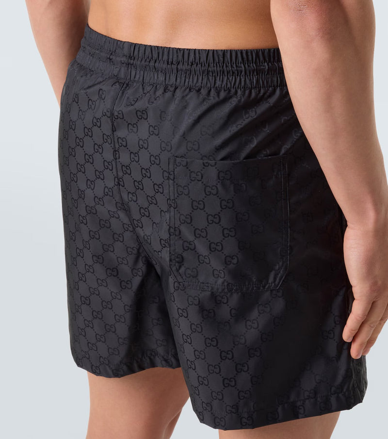 GUCCI - Short de bain GG Noir