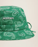 Le bob Gadjo Imprimé Pop Vert Paisley