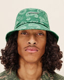 Le bob Gadjo Imprimé Pop Vert Paisley