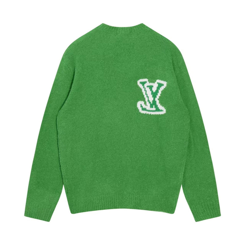 Louis Vuitton - Pull à motif LV Vert