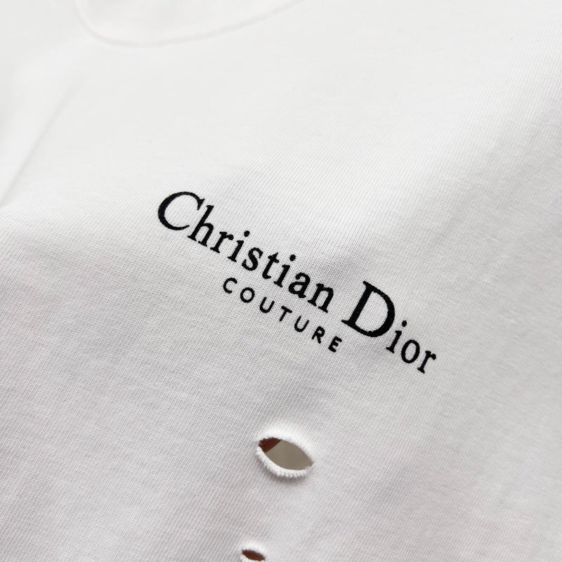 Dior - T-shirt Christian Dior Couture Blanc