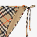 Burberry - Haut et Bas de bikini Check Sable