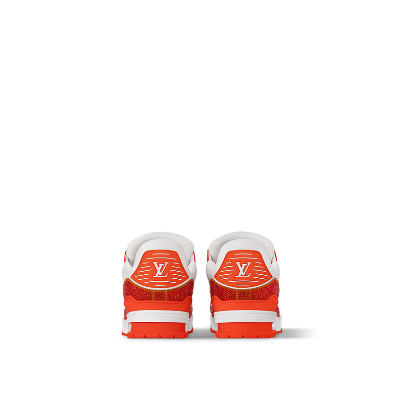 Sneaker LV Trainer Rouge Blanc