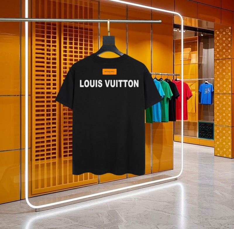 Louis Vuitton - T-shirt manches courtes LV Vertical Noir