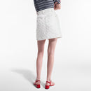 Louis Vuitton - Jupe en denim Monogram Fil Coupé