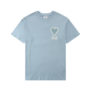 T-shirt Ami Paris Bleu Coeur Bleu