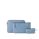 Sac Trio Messenger Bleu Ciel