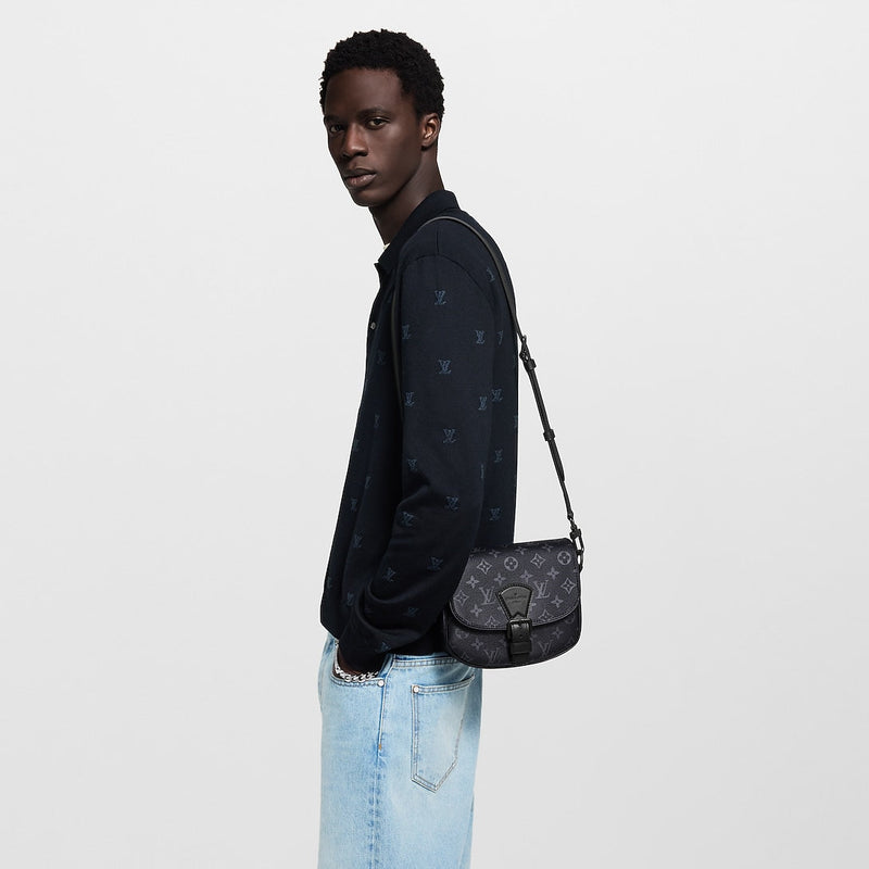 Sac Montsouris Messenger PM Noir