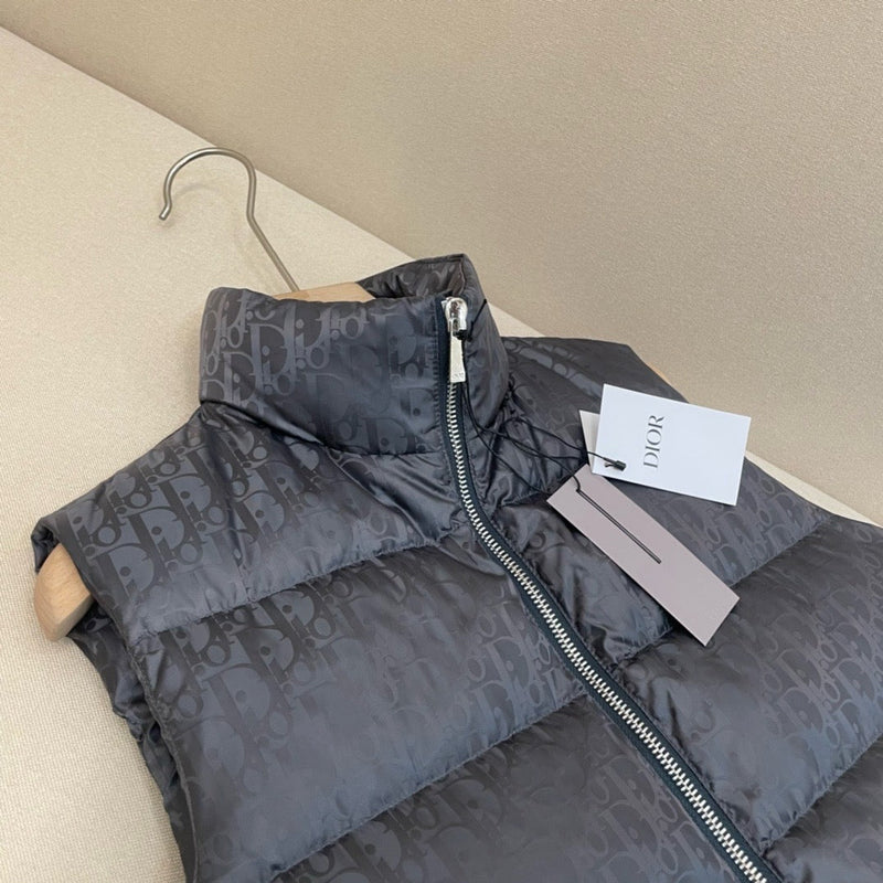 Dior - Doudoune sans manche CD Grise