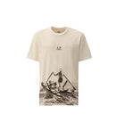 T-Shirt c.p company - beige