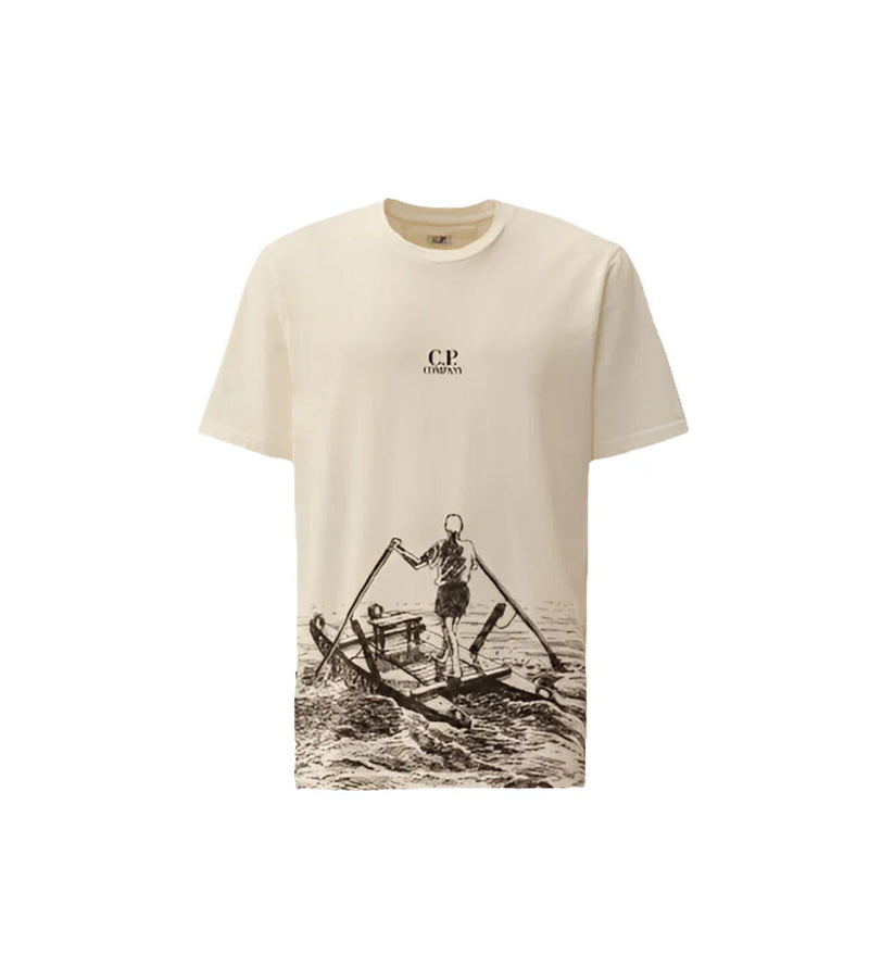 T-Shirt c.p company - beige