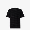 Fendi - T-shirt en piqué FF Noir