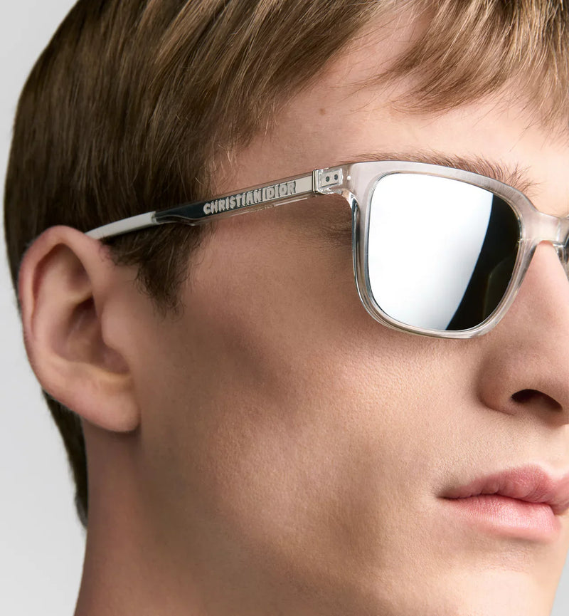 Dior - Lunettes De Soleil DiorTag SU rectangulaires Cristal II